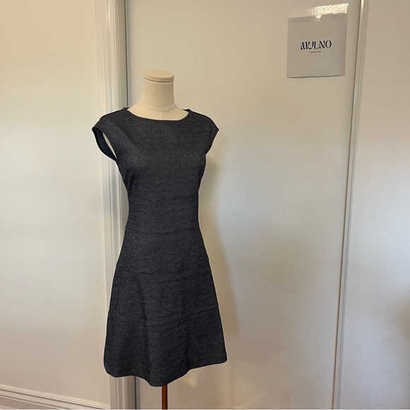 Gap Navy Dress Size 4 A-line Work Office Semi-Formal Party Cocktail Ladies - Picture 11 of 12